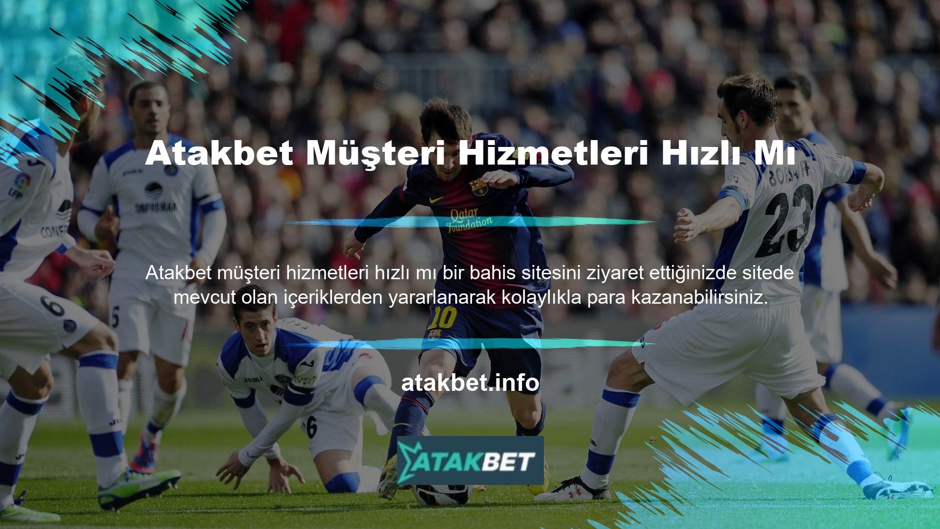 Bahis sağlayıcısı Atakbet güvenebilir misiniz? Sitenin güvenliğini sağlamak için şu adımları takip etmek çok önemlidir: Bir bahis sitesi kavramını anladıktan sonra, kullanımı yoluyla zahmetsizce gelir elde edebilirsiniz