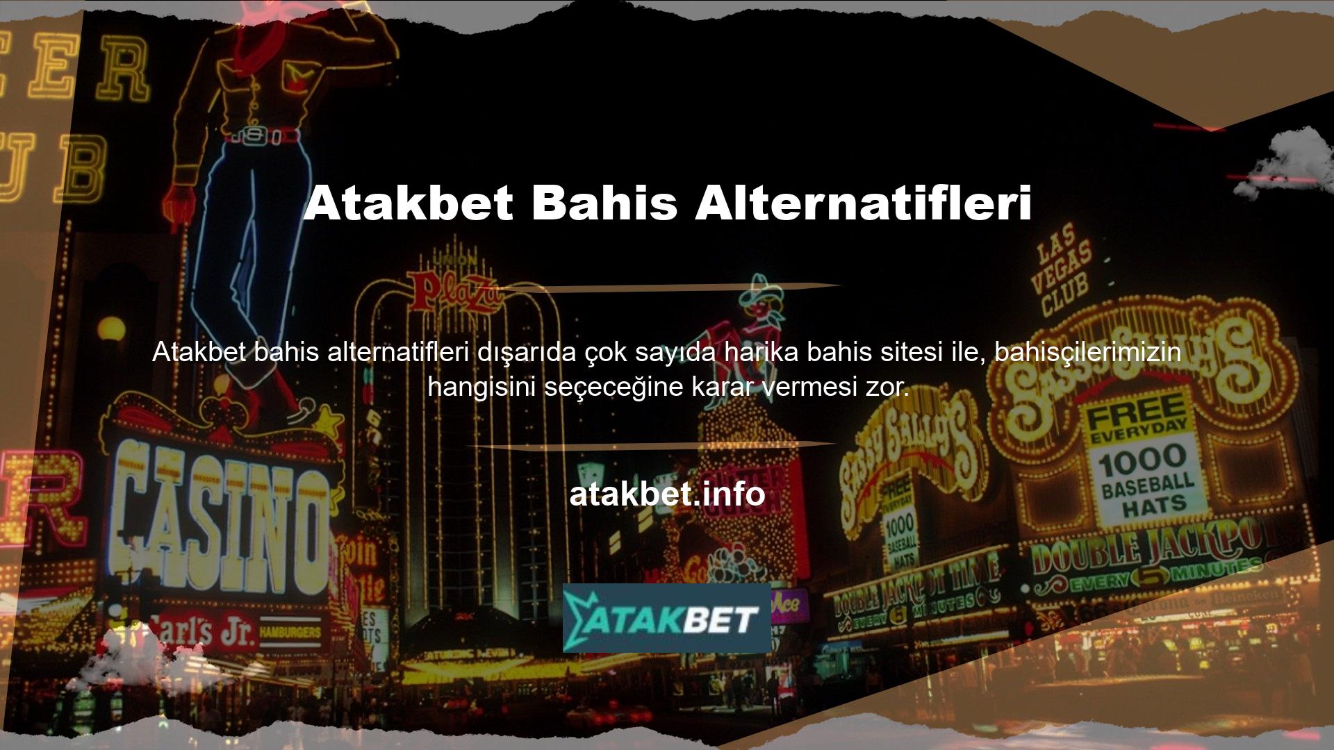 Bu bahis siteleri birinci sınıftır ve en son teknoloji ile sorunsuz bir şekilde çalışır, bu da onları çok çeşitli oyunlar için en iyi seçim haline getirir