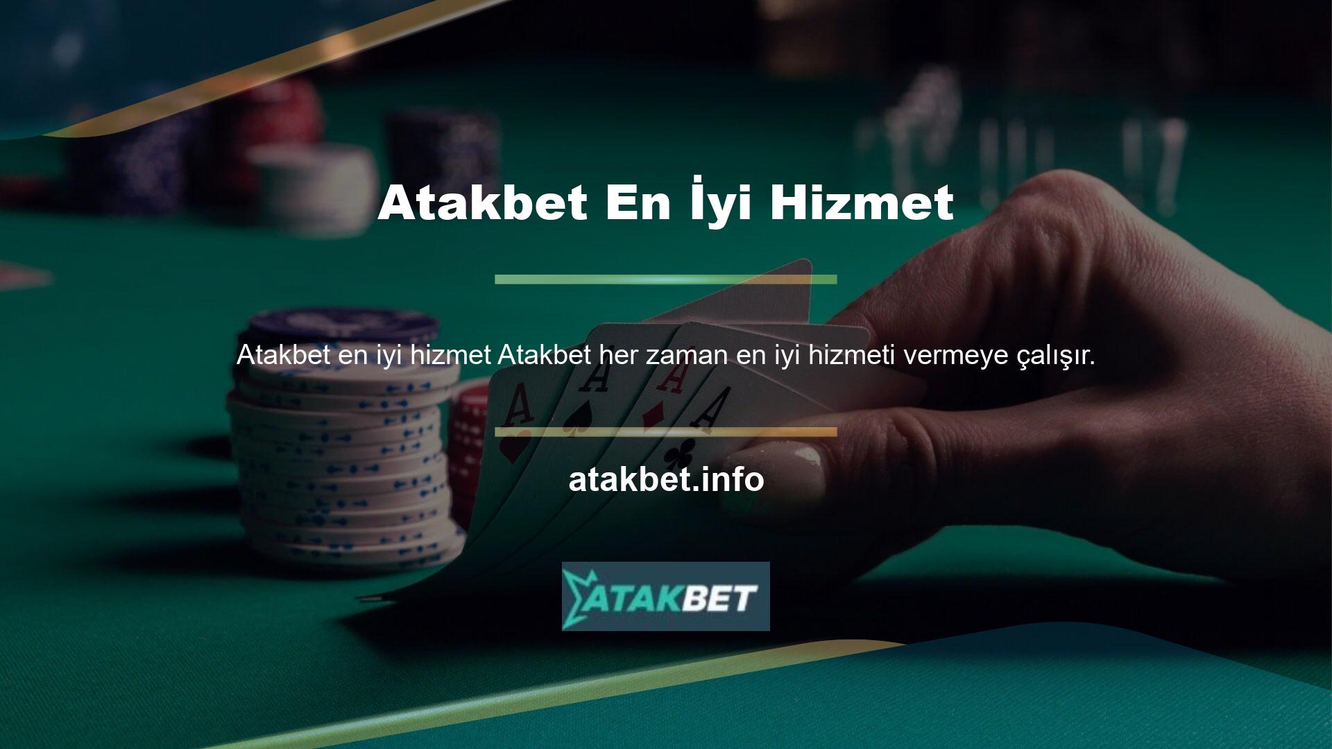 Atakbet için mevcut oturum